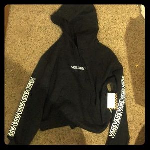 NEW BLACK VANS HOODIE